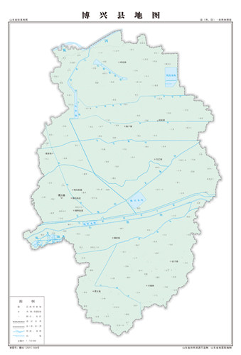 博兴县地图地形地势水系河流行政区划湖泊交通旅游铁路山峰卫星村