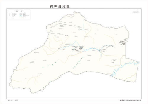 柯坪县2地图水系河流湖泊交通行政区划旅游铁路地形卫星地势山峰