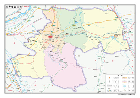 红寺堡区地图水系河流湖泊交通行政区划旅游铁路地形卫星流域乡镇