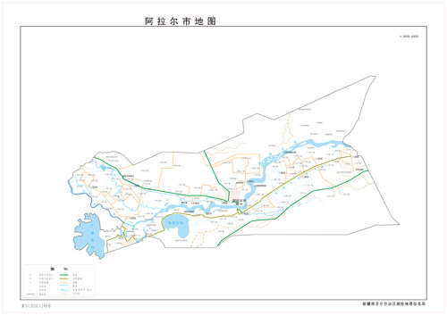 阿拉尔市2地图水系河流湖泊交通行政区划旅游铁路地形卫星地势山