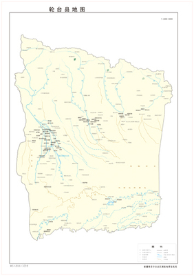 轮台县2地图水系河流湖泊交通行政区划旅游铁路地形卫星地势山峰