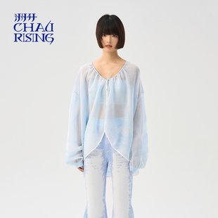 CHAU.RISING春夏新款 女针织衫 度假防晒罩衫 外搭薄款 开衫 洲升