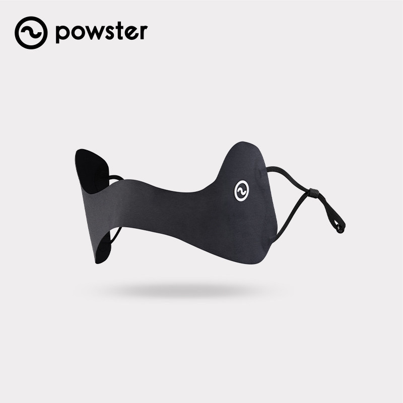 Powster防晒蝴蝶面罩夏季周边 防紫外线户外运动骑行护脸口罩