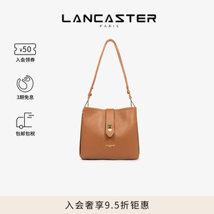 TopDouble系列双面纹理牛皮复古大容量水桶包 Lancaster兰卡斯特