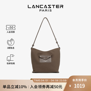 KBA系列帆布包拼皮大容量流浪包 小号 Canvas Lancaster兰卡斯特