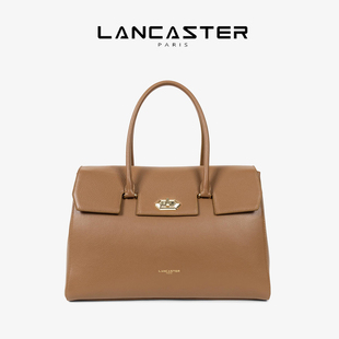 Milano系列牛皮通勤公文托特包 秋瓷炫同款 Lancaster兰卡斯特