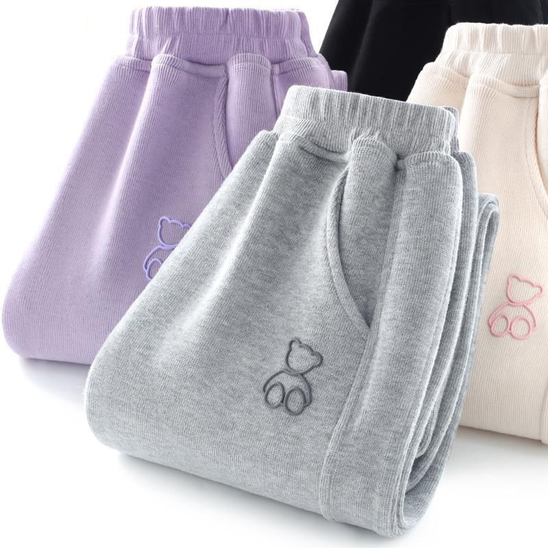 女童裤子春秋外穿新款儿童运动