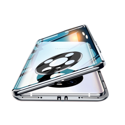 适用华为mate40防窥双面全包镜头