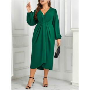 XL-4XL women dresses autumn plus size big ladies long skirt