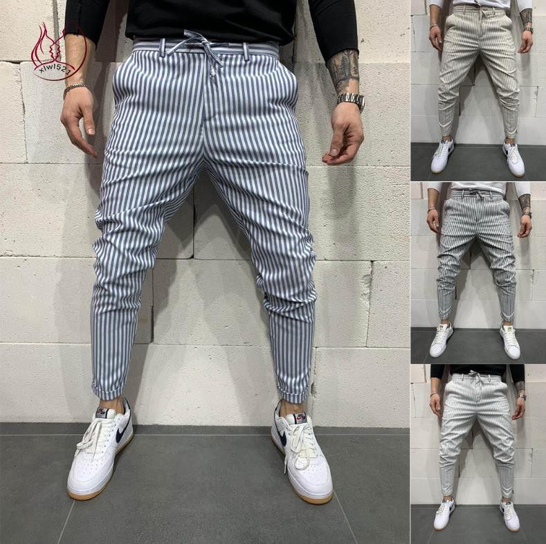 trousers for men pants for men striped pants 条纹裤男夏季,男装,休闲裤,淘宝优惠券,粉丝福利购,淘宝优惠卷