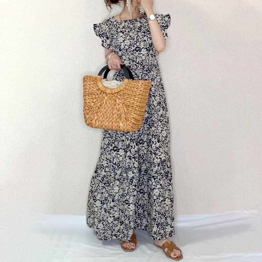 小碎花洋装女2023夏季新