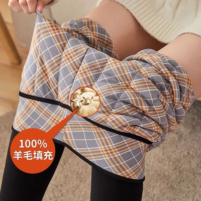 2025新款冬款加绒高腰保暖羊毛打底裤女款紧身高腰保暖东北秋冬裤