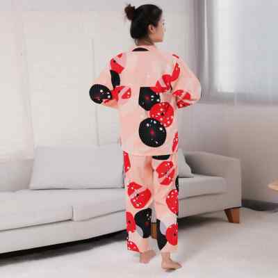 纯棉长款汗蒸服男女高档纳米大码全棉桑拿服按摩睡衣家居浴服温泉