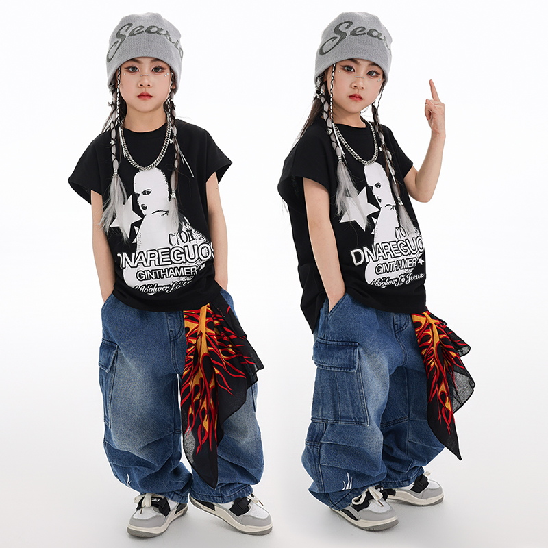 乐咪酷街舞儿童潮服嘻哈演出服