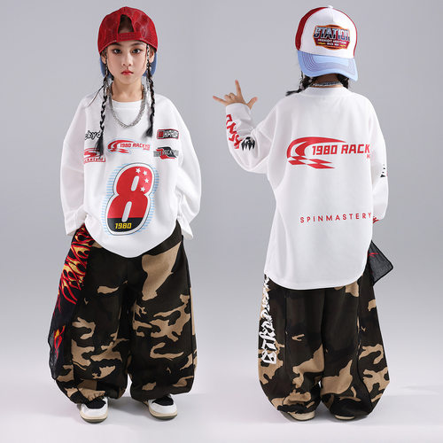 街舞儿童hiphop街舞套装