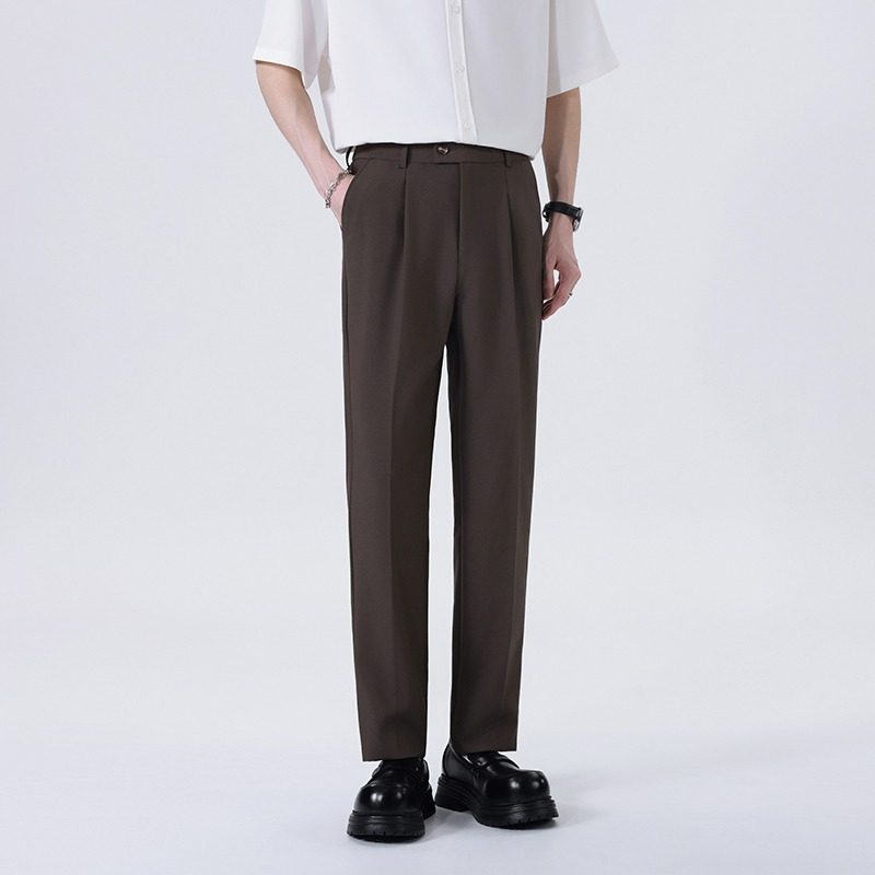 新款春夏季美式高街小西裤