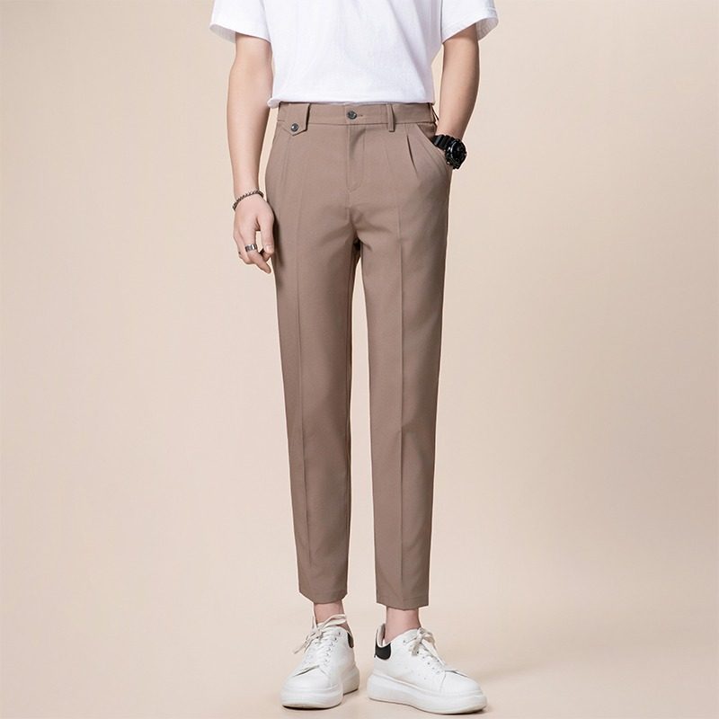 春夏季简约潮流修身裤