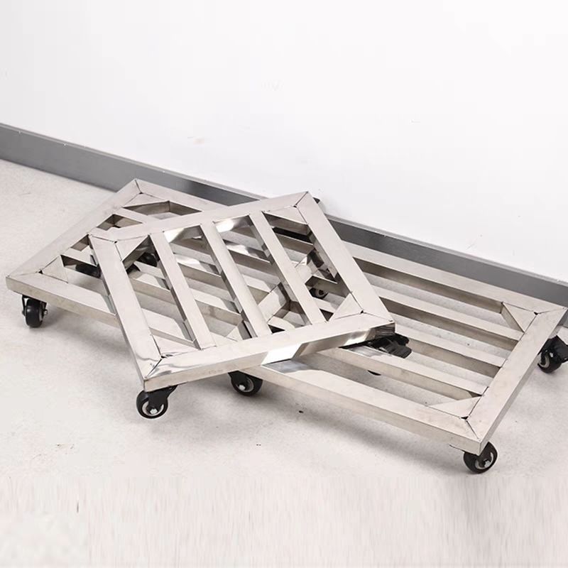 不锈钢花架花盆托架盆景加厚底座