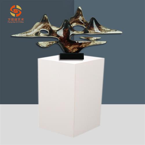 厂家酒店样板房会所落地大理石白色现货工艺品雕塑摆台装饰品