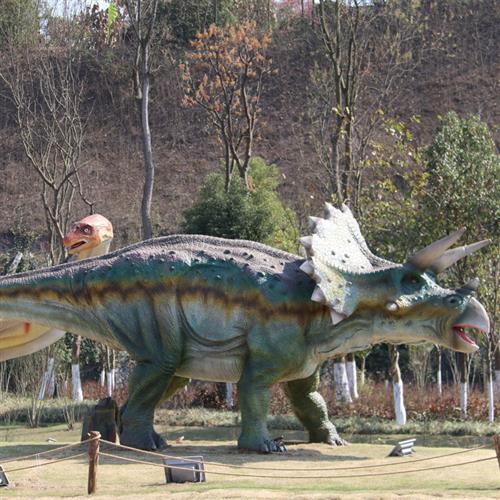 恐龙生产厂家直销大型仿真电机会动恐龙动物模型景区公园摆件