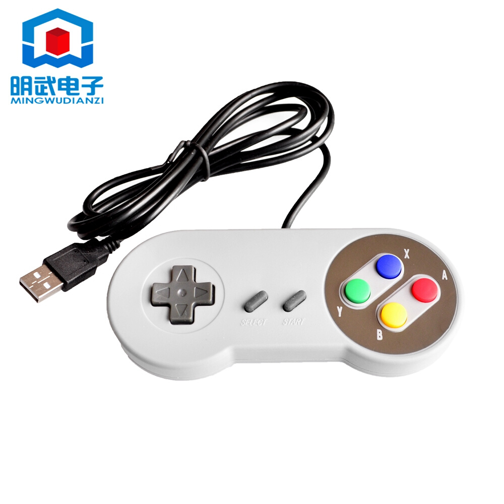 。兼容树莓手派Raspberry pi 2/柄3 街机ES游戏retropi手柄SNUSB