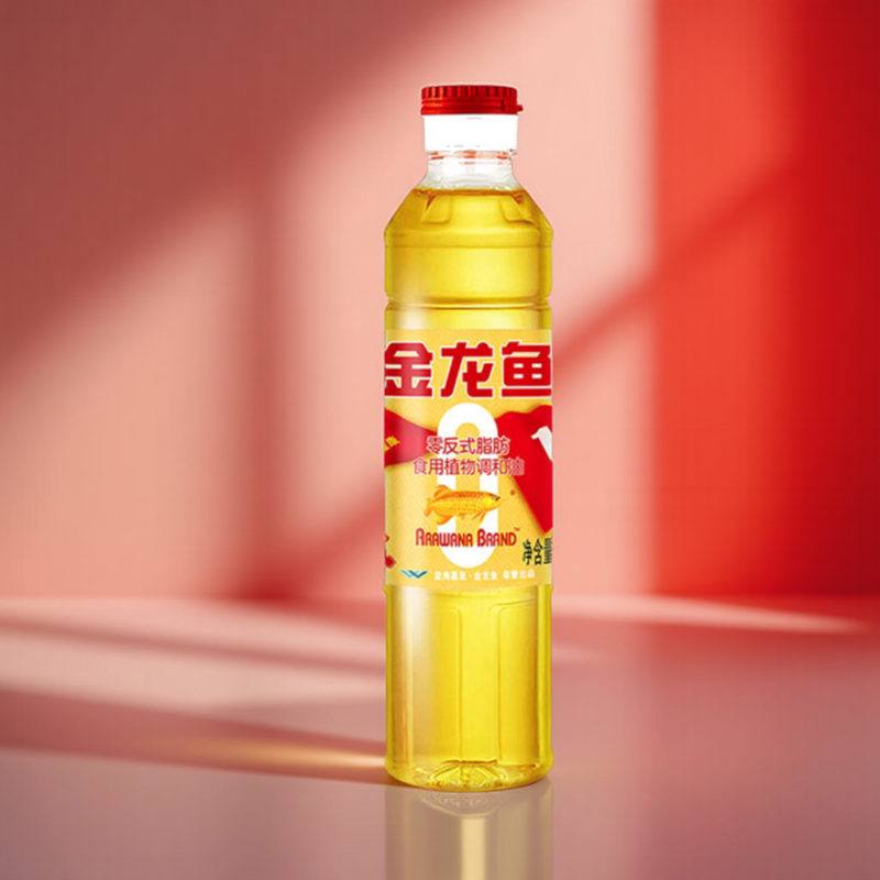 金龙鱼零反式脂肪非转基因黄金比例1比1:1食用植物调和油小瓶装用