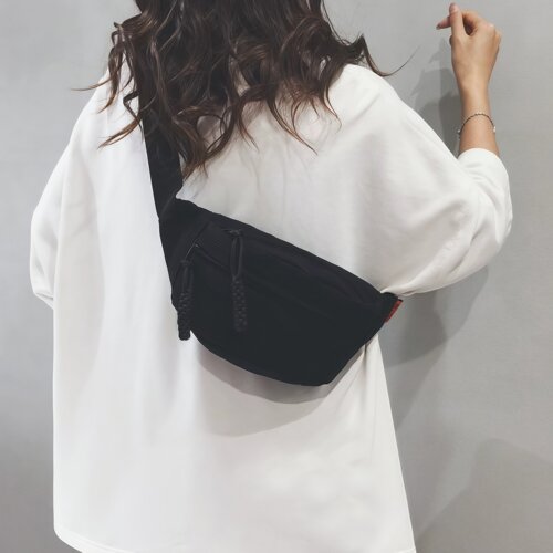 日本GPTraio灯芯绒百搭女胸包
