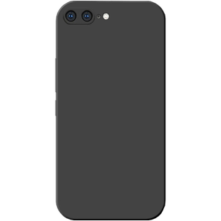 适用于苹果7plus手机壳iPhone8新款i7液态硅胶苹果8plus石墨黑防摔手机套简约商务男七八软壳个性女款保护套