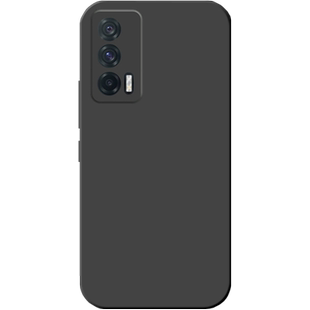 适用于vivoiqooneo5手机壳VIVOiqooNeo5s新款直边石墨黑液态硅胶个性简约纯色全包防摔男女款网红软壳保护套