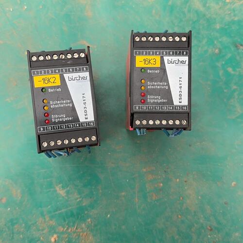 议价Bircher安全继电器 ESD3-6171，俩，200可维修