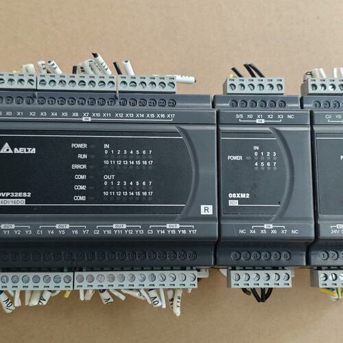 议价台达PLC一套 DVP32ES200R主机+DVP08XM2可维修