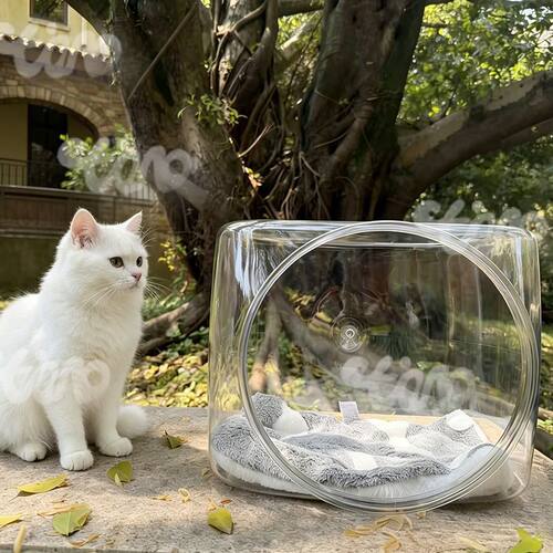 新款流浪猫防水喂食罩全包围耐用