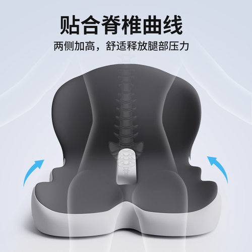 YOTOK记忆棉坐垫靠背一体护腰