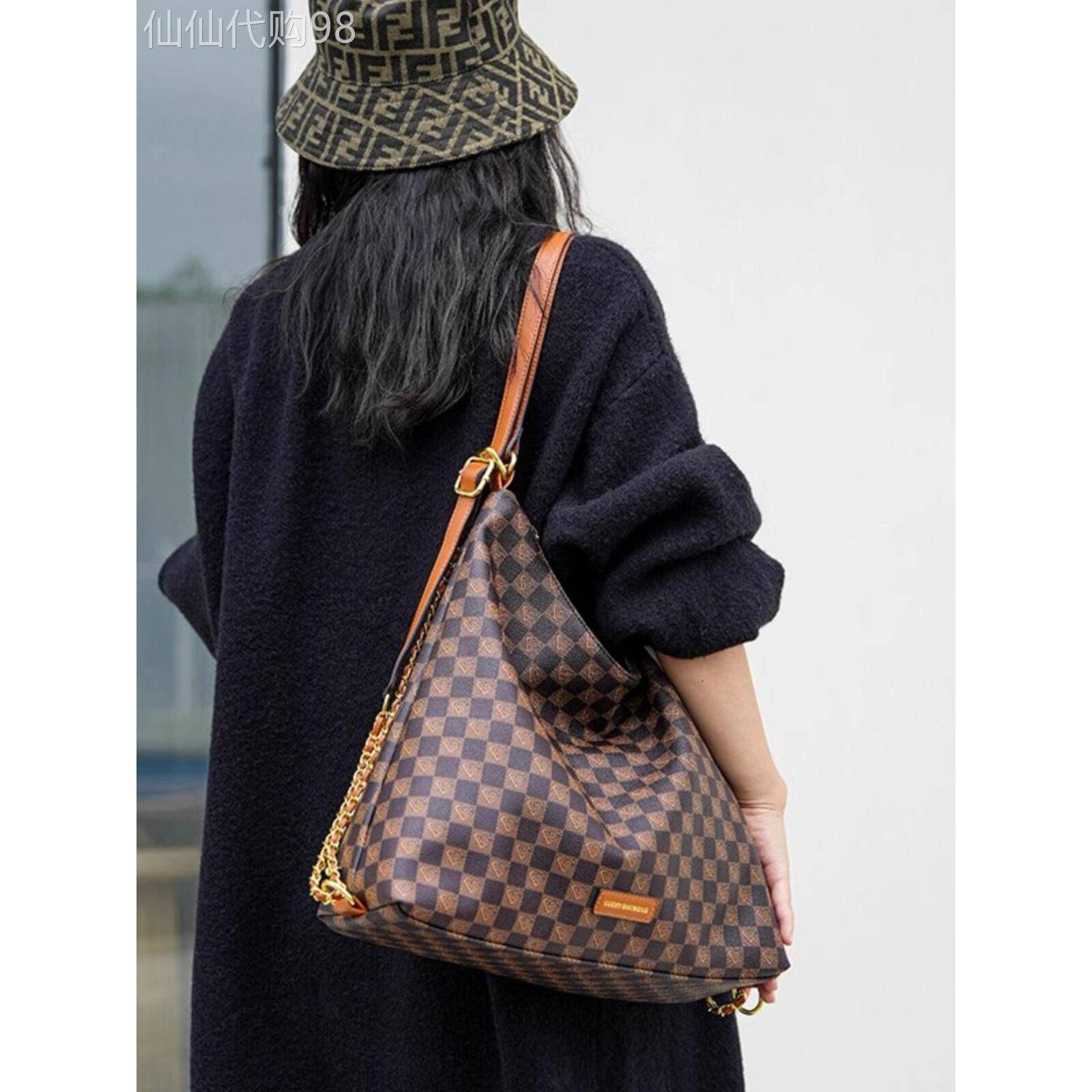 法国Drco Bag 2025新款多功能大容量女包软皮质感单肩腋窝手提袋