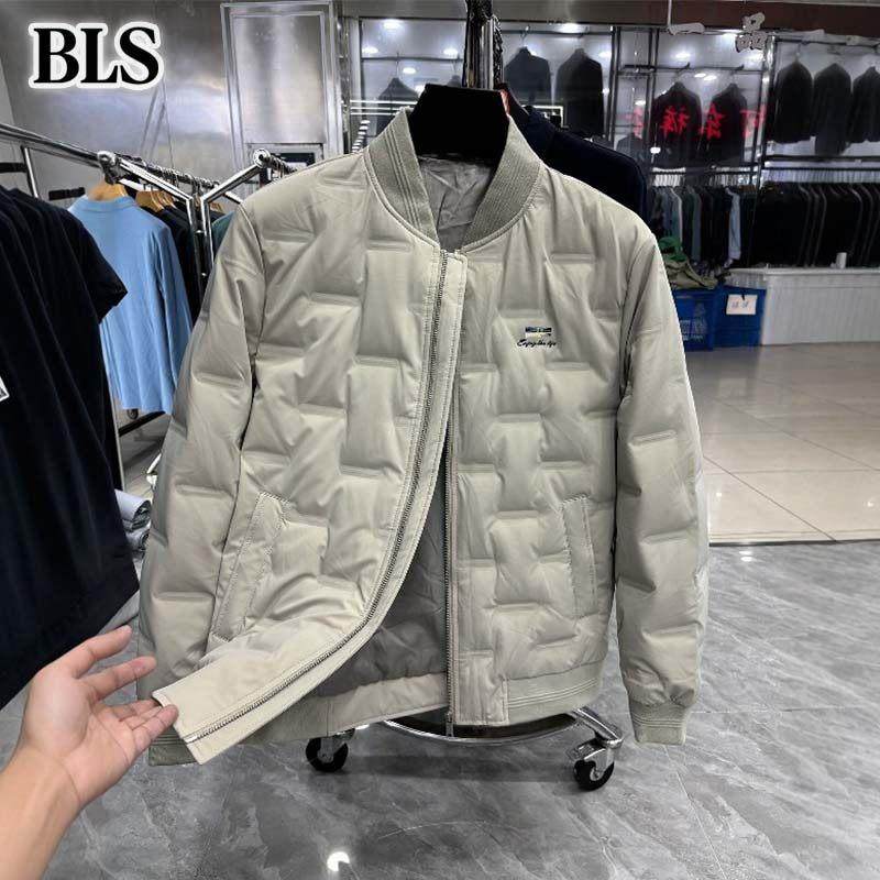 高端轻薄羽绒服男款冬季2025新款加厚保暖棒球领休闲外套男士上衣