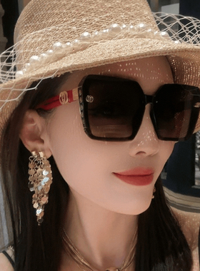 洛厄威 LEV88F品牌女太阳镜时尚网红百搭防紫外线偏光太阳镜方框