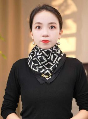 围巾女款2025新款冬季保暖