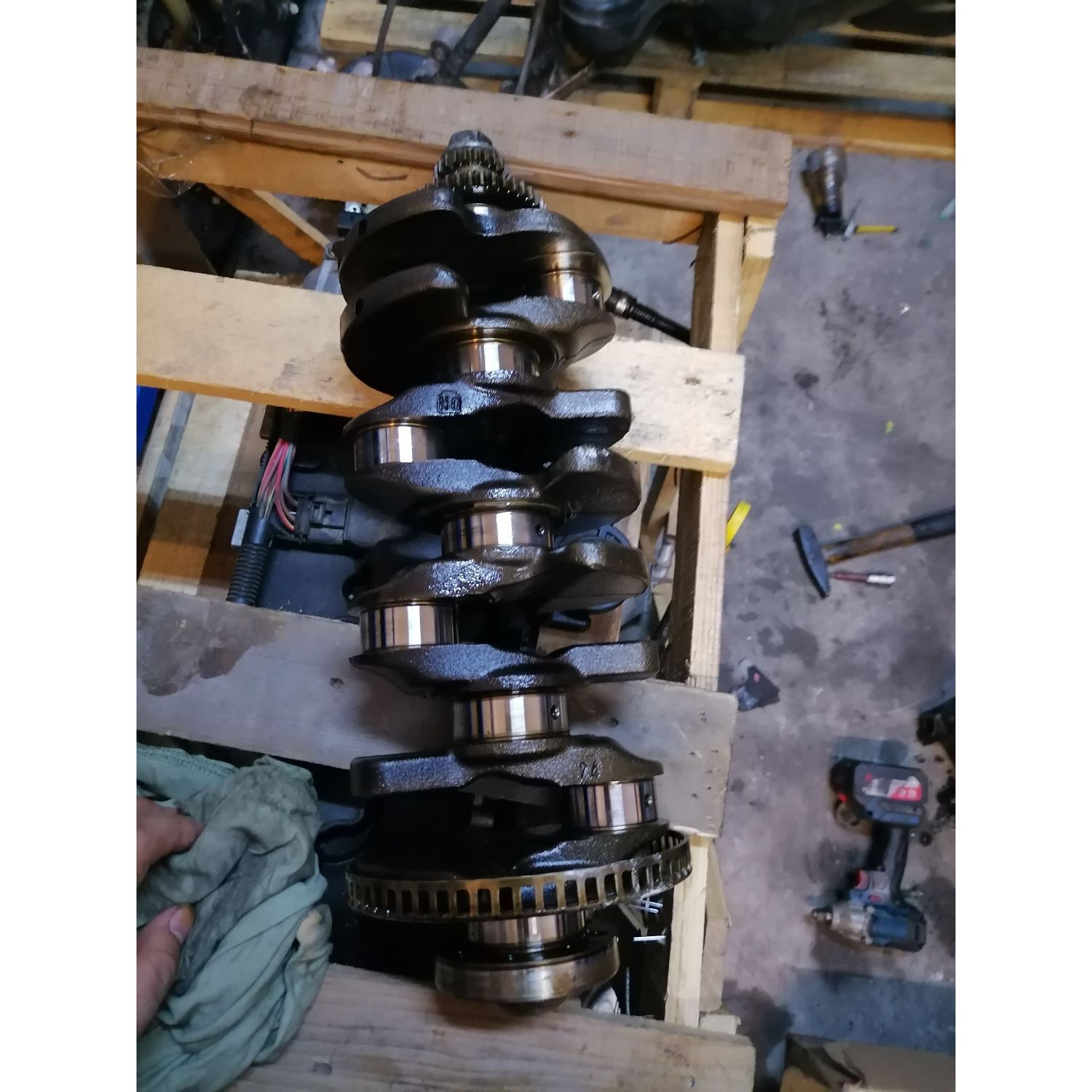 奥迪大众原厂EA888曲轴