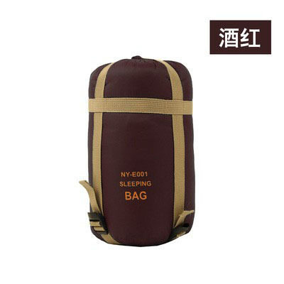 户外用品旅游野营尼龙丝绵睡袋 办公午休睡袋成人信封迷你睡袋