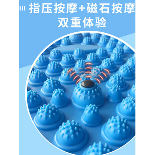 圆形指压板家用穴位足底按摩垫脚底趾压板超硬脚垫板圆形型脚底