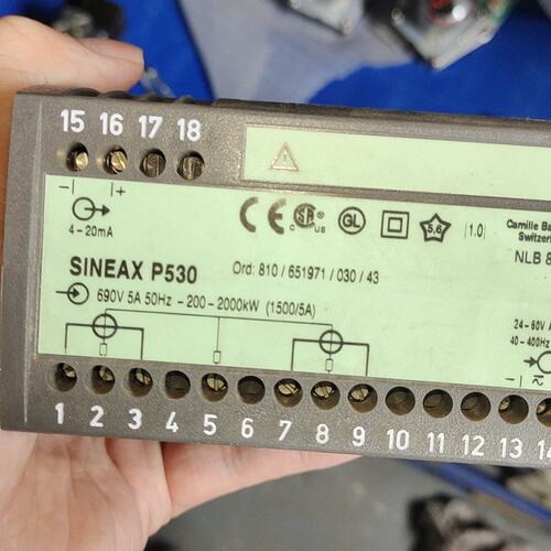 议价SINEAX电量变送器NLB 8P530SINEAX P530