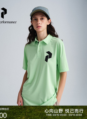 Peak Performance壁克峰男女同款户外运动跑步休闲百搭短袖POLO衫