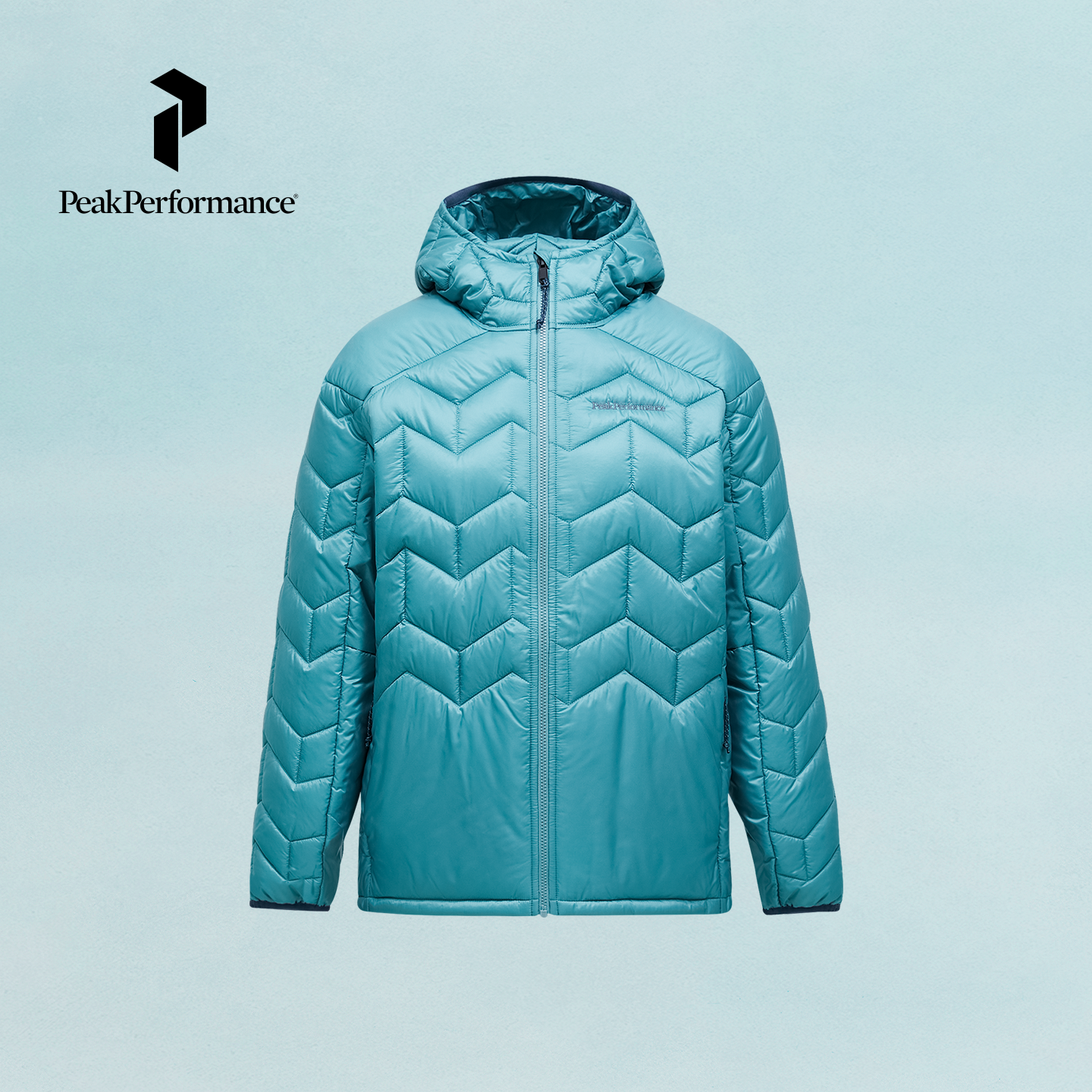 Peak Performance壁克峰Elevate Liner户外男子轻盈舒适连帽棉服