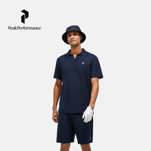 壁克峰男子户外棉质短袖Polo衫