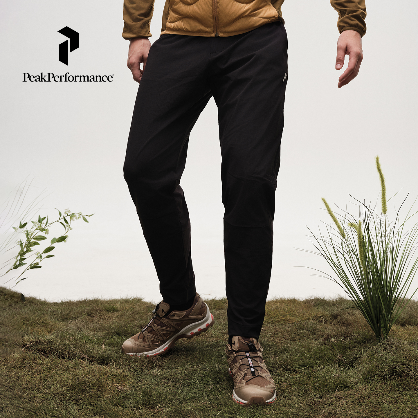 Peak Performance壁克峰Trail户外运动男子轻质耐用舒适软壳裤