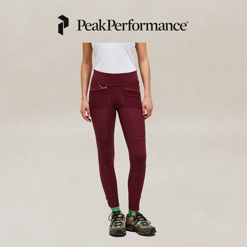 Peak Performance壁克峰Versatile女子户外运动多功能修身紧身裤