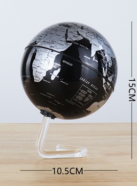 极速新品创意旋i转自转发光地球仪摆件家居装饰品室内客厅流浪地