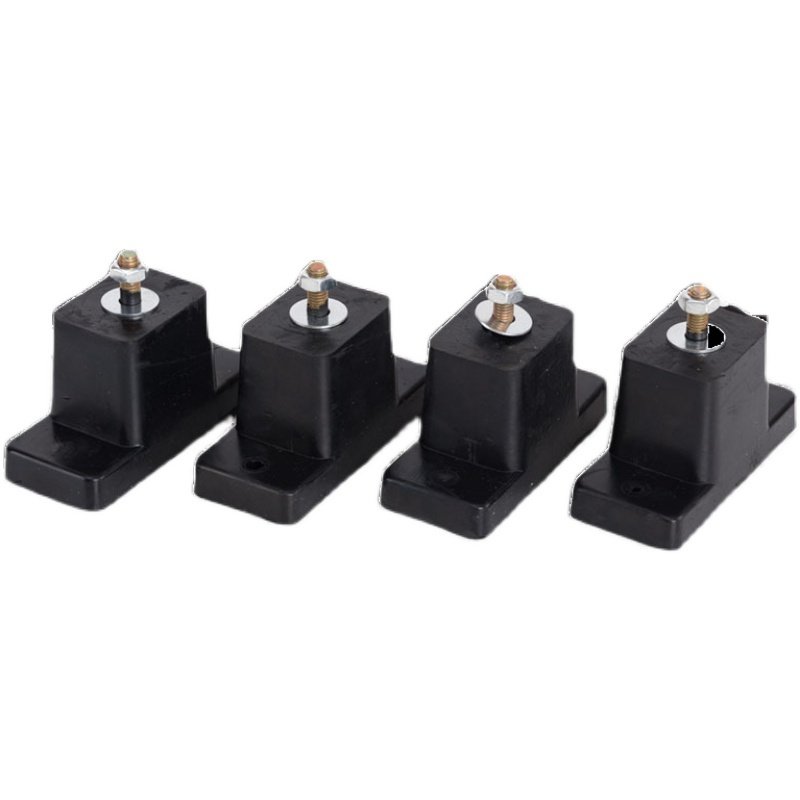 空调室外机减震垫减震脚外机减震底座中央空调橡胶垫底座降噪防震