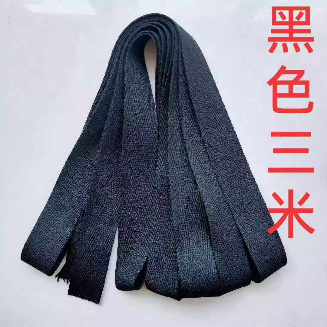 戏曲包头用品戏剧纯棉吊眉带京剧全棉勒头带缠枪带帽带 绷眉带