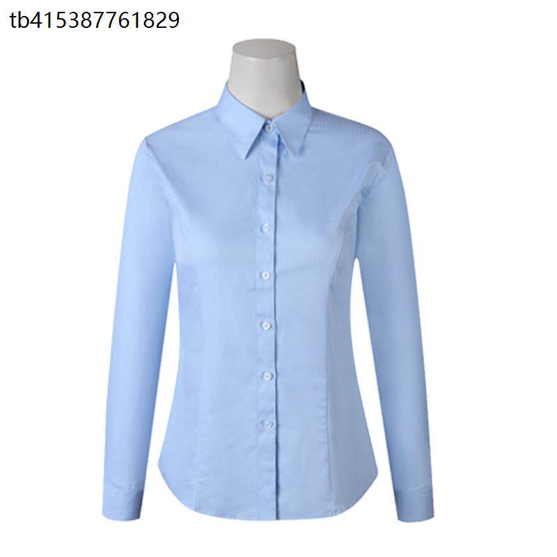 新款邮政储蓄银行衬衣短袖邮局工作服邮储女士制服蓝色工装职业装